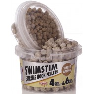 Pellet Dynamite bait swim stim extreme hook amino white 4-6 mm