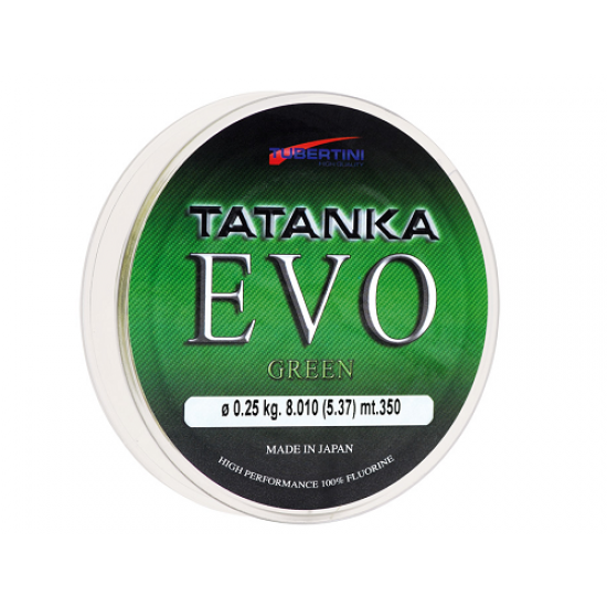 Monofilo Tubertini Tatanka Evo Green 350 mt 0.25 mm