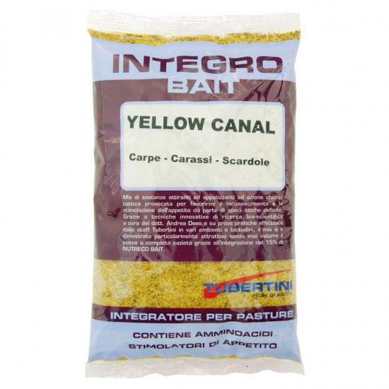 Tubertini Integro Bait yellow canal (conf da 500 gr) Tubertini Integro Bait yellow canal (conf da 500 gr)